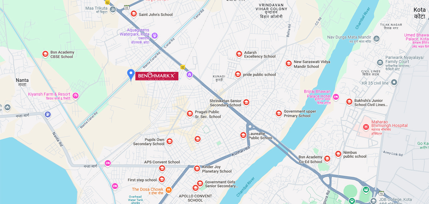 Benchmark X – Plots for Sale in Kota